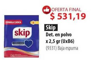 Skip Det. En Polvo x2,5 gr