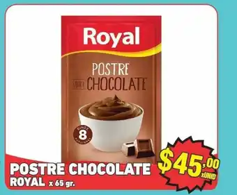 Postre Chocolate Royal