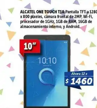 Belgrano Hogar Alcatel One Touch T10 oferta