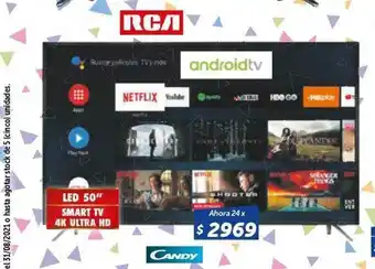 Belgrano Hogar Rca Led 50 oferta