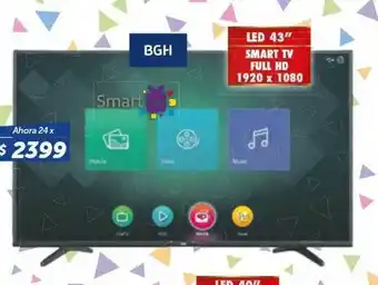 Belgrano Hogar Bgh Led 43 oferta