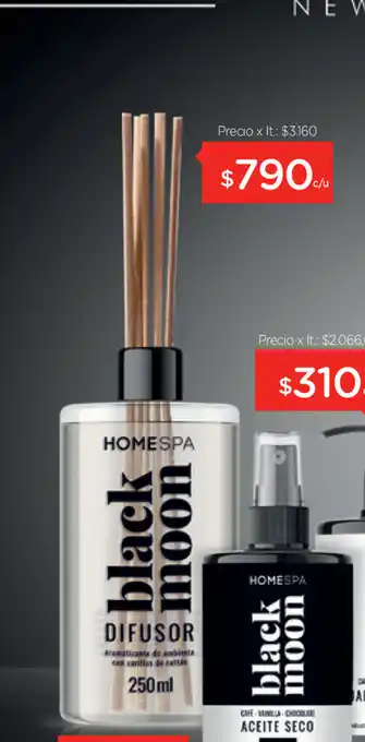 Farmacity Homespa Blackmoon Difusor 250ml oferta