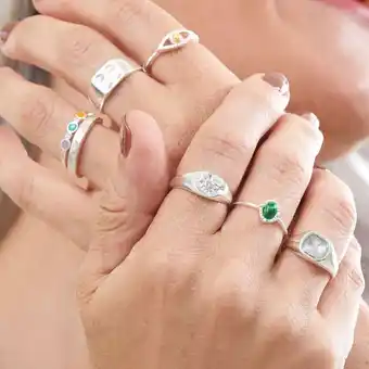 Avon Set anillos summer x7 oferta