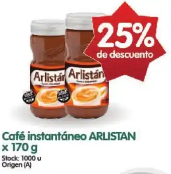 Café instantáneo ARLISTAN x 170g