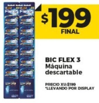 Supermayorista Vital BIC FLEX 3 Máquina descartable oferta