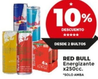 Supermayorista Vital RED BULL Energizante x250cc. oferta