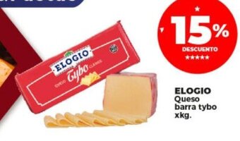 Supermayorista Vital ELOGIO Queso barra tybo xkg. oferta