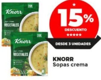 Supermayorista Vital KNORR Sopas crema oferta