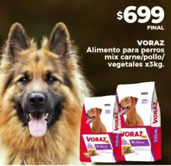 Supermayorista Vital Alimento para perros mix carne/pollo/ vegetales x3kg. oferta