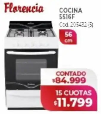 Naldo Lombardi Florencia COCINA 5516F Cod. 205432 (51 oferta