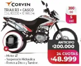 Naldo Lombardi CORVEN TRIAX R3 CASCO oferta