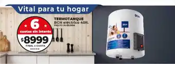 Supermayorista Vital Termotanque bgh eléctrico 40lt oferta