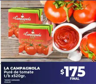 Supermayorista Vital La campagnola puré de tomate t b oferta