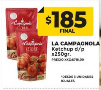 Supermayorista Vital La campagnola ketchup d p oferta