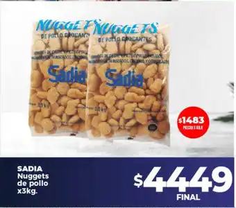 Supermayorista Vital Sadia nuggets de pollo oferta
