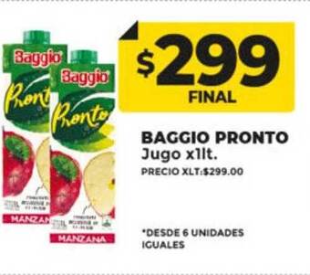 Supermayorista Vital Baggio pronto jugo oferta