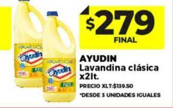 Supermayorista Vital Ayudin lavandina clásica oferta