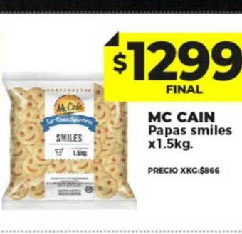 Mc cain papas smiles