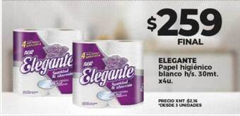 Supermayorista Vital Elegante papel higiénico blanco h s oferta