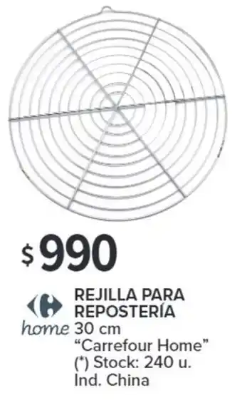 Carrefour REJILLA PARA REPOSTERÍA "Carrefour Home" oferta