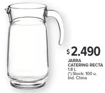 JARRA CATERING RECTA 1.8 L