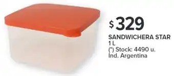 Carrefour SANDWICHERA STAR 1L oferta