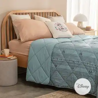Arredo Acolchado queen size patch tramado mickey oferta