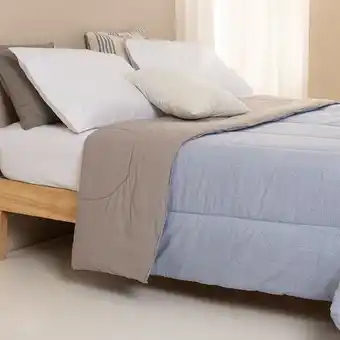 Arredo Acolchado queen size reversible cuadros oferta
