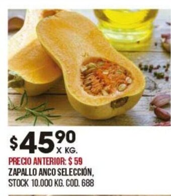 Coto Zapallo Anco Selección x kg oferta