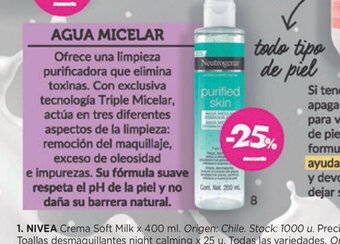 Farmacity Agua Micelar oferta