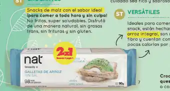 Farmacity Nat Galletas De Arroz Versátiles oferta