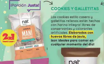 Farmacity Nat Mani Cookies y Galletitas oferta
