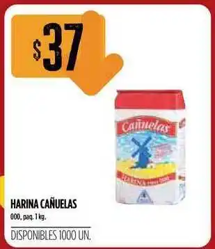 Supermercados Vea Cañuelas Harina paq. 1kg oferta