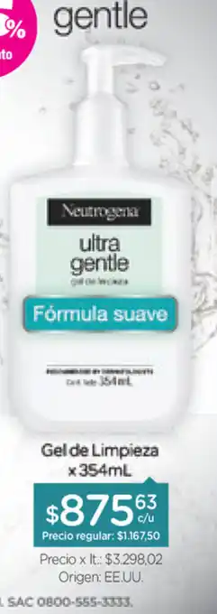 Farmacity Gel de Limpieza x 354ml oferta