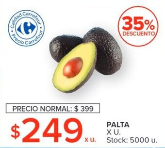 Carrefour PALTA XU. oferta