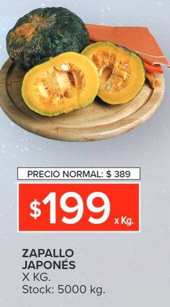 Carrefour ZAPALLO JAPONÉS X KG. oferta