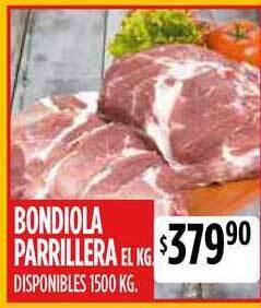 Supermercados Vea Bondiola Parrillera el kg oferta