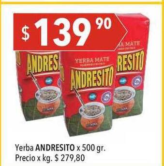 Hergo Andresito Yerba x 500gr oferta