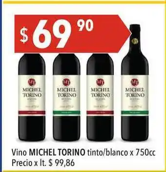 Hergo Michel Torino Vino tinto/blanco x 750cc oferta
