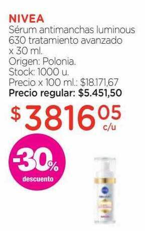 Farmacity Nivea oferta