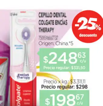 Farmacity Colgate Cepillo Dental Encías Therapy oferta