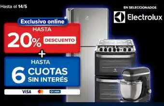 Carrefour EN SELECCIONADOS Electrolux oferta