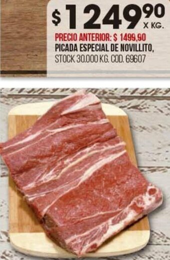 Coto PICADA ESPECIAL DE NOVILLITO oferta