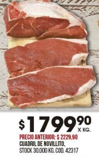 Coto CUADRIL DE NOVILLITO oferta