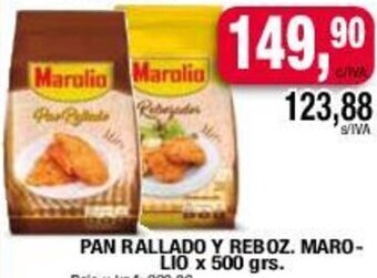 PAN RALLADO Y REBOZ. MARO-LIO x 500 grs.