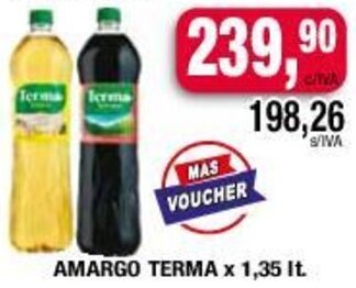 Maxiconsumo AMARGO TERMA x 1,35 lt. oferta