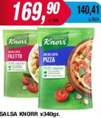 Maxiconsumo SALSA KNORR x340gr. oferta