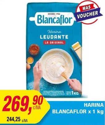 Maxiconsumo HARINA BLANCAFLOR x 1 kg oferta