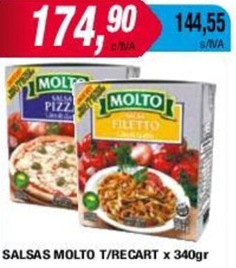 Maxiconsumo SALSAS MOLTO T/RECART x 340gr oferta