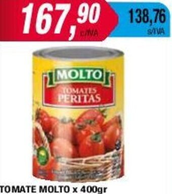 Maxiconsumo TOMATE MOLTO x 400gr oferta